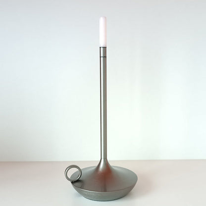 Rechargeable LED Candlelight Table Lamp - Touch Control Night Light for Restaurant, Bar & Desktop Decor