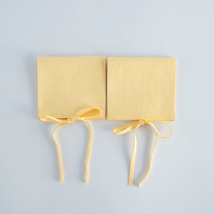 10PCS Velvet Jewelry Gift Pouches - Elegant Wedding Favor Bags & Microfiber Cosmetic Storage Bags