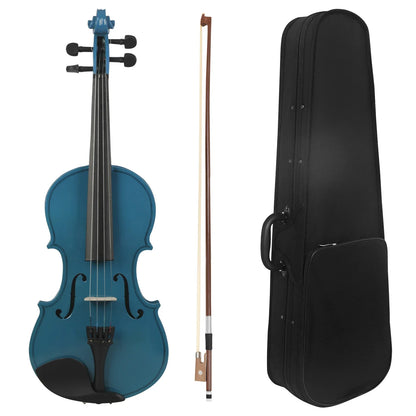IRIN V-10 Acoustic Violin - Solid Wood Beginner Fiddle with Case, Bow & Accessories for Student Musicians