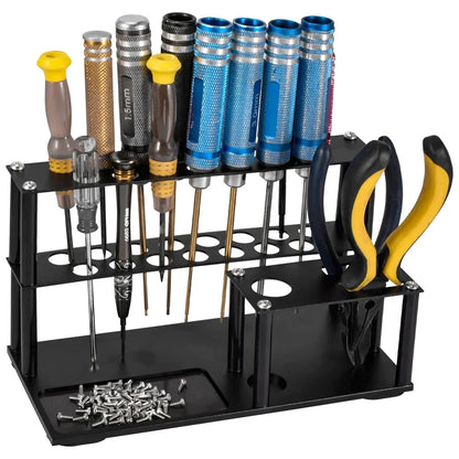 9IMOD Screwdriver Storage Rack - Multifunctional Desktop Organizer Stand for RC Repair Tools & Screwdrivers