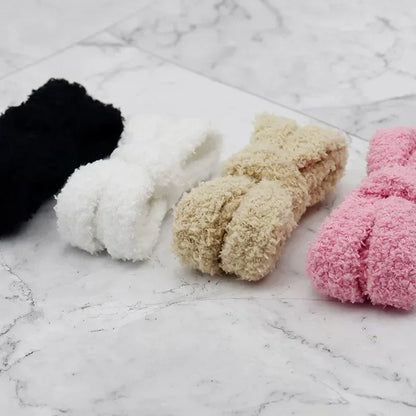 Fuzzy Shoelaces 15mm — Soft Plush Towel Laces for Fall, Winter, Halloween & Christmas Casual Sneakers