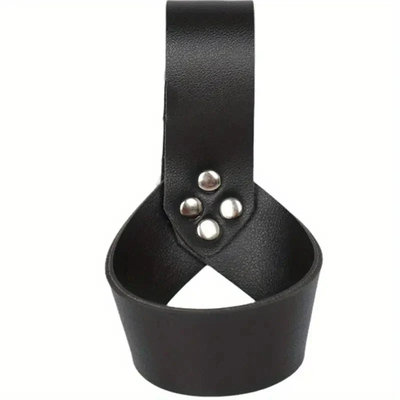 Medieval Viking Belt & Bracelet Set – Renaissance Copper Coin Waist Bag Cosplay Accessories for Halloween Dress Up