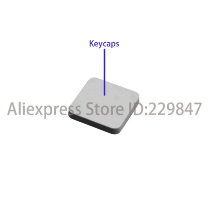 Logitech Craft MX Keys S Keyboard Replacement - Black & Gray Keycap and Hinge Repair Parts