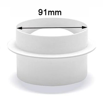Round Ventilation Pipe Check Valve – Anti-Odor Air Duct Control for Exhaust Fan & Kitchen Vent Hose