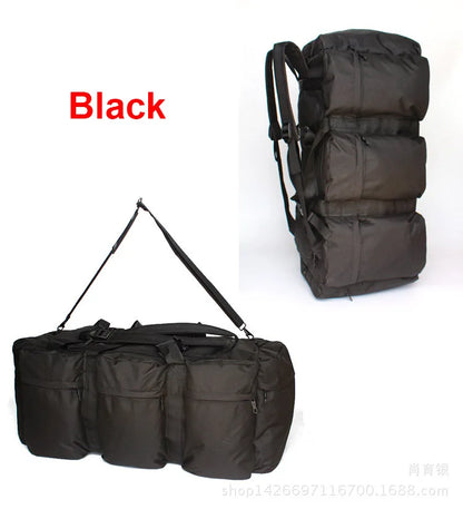 100L Large Travel Backpack & Camping Bag - Tactical Hiking, Trekking & Carry-On Duffel for Men