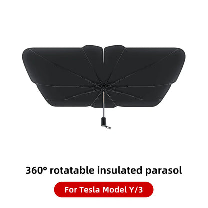 YZ Magnetic Suction Clip Sun Shades for Tesla Model 3/Y Highland 2021-2025 – Front & Rear Glass Roof Sunroof Skylight Sunshade