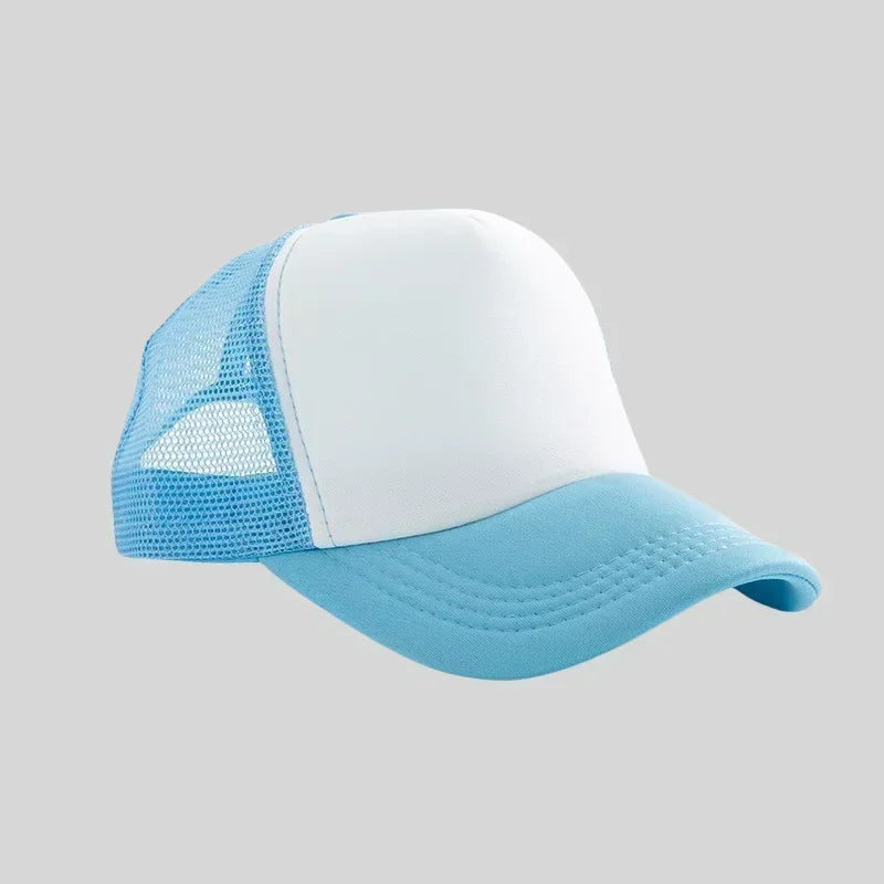 Personalized Logo Trucker Hats - Custom Foam Mesh Baseball Caps for Men & Women, Snapback Sun Hats