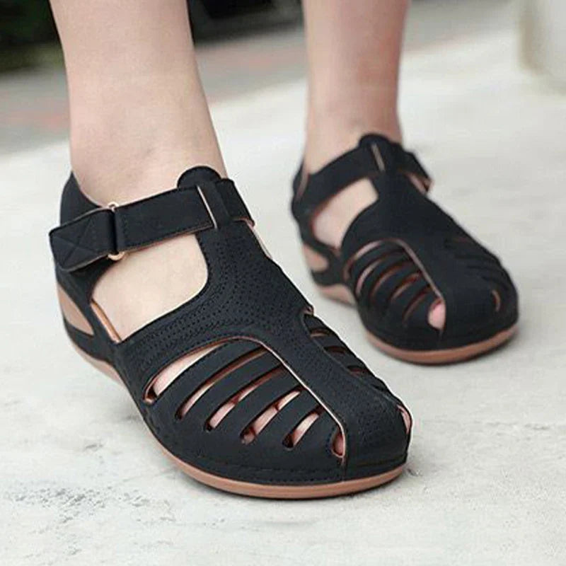 Women's Orthopedic Sandals - Premium Soft Sole Bunion Corrector Wedge Beach Casual Shoes