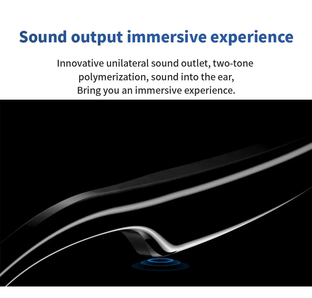 Hiwego Camera Smart Music Sunglasses – Wireless Bluetooth Headset with HIFI Sound, Earphones, Hands-Free Call & Driving Glasses