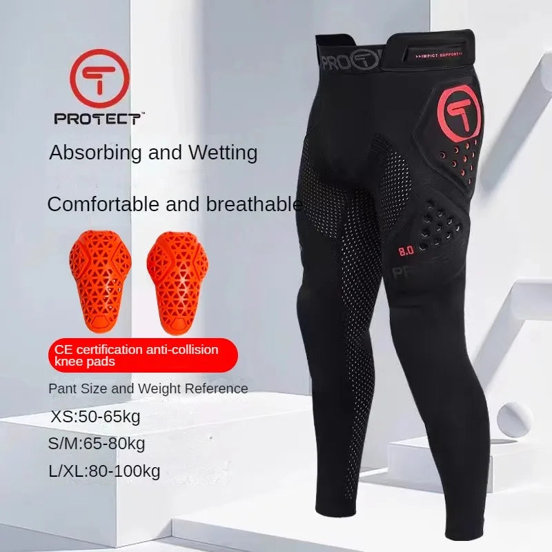 T Brand Motorcycle Racing Pants – Off-Road Hip Protection Anti-Drop Pants for Cycling & Outdoor Riding