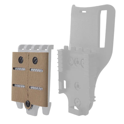 Tactical MOLLE M System Mounting Adapter - Quick Release Accessory Adapter for Hunting & Shooting Magazine Pouches