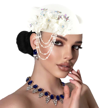 African Turban Headtie Hat - Floral Soft Head Wrap for Women, Church, Party & Casual Wear