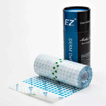 EZ Waterproof Tattoo Film – Aftercare Adhesive Bandage for Skin Healing & Protection, Derm Defender
