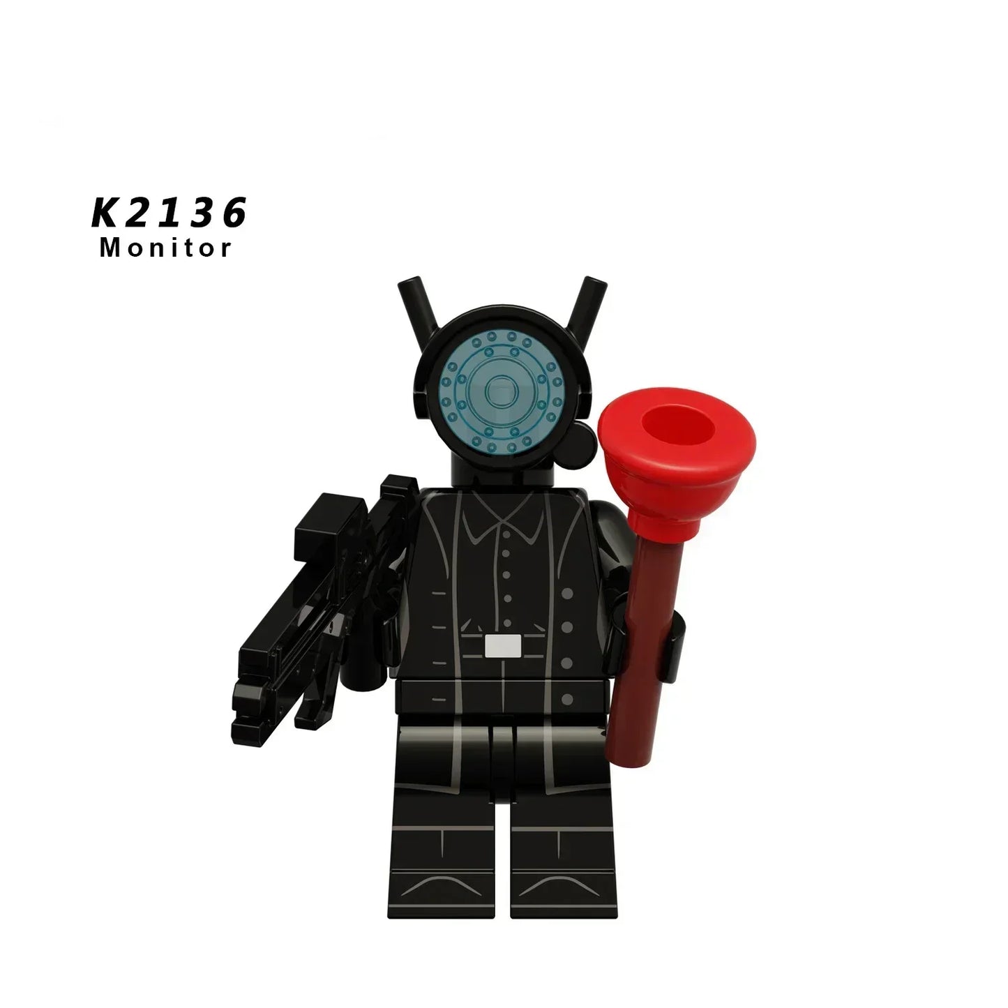KDL Skibidi Toilet Man Anime Block Figures – TVMan, Titan, Cameraman & Speakerman Model Toy Gift for Kids