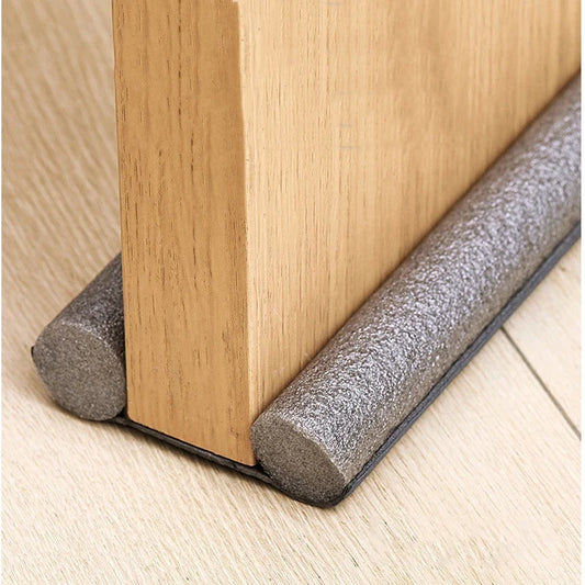 Flexible Door Bottom Seal Strip - Windproof Dustproof Weatherstrip Guard and Draft Blocker for Home Doors