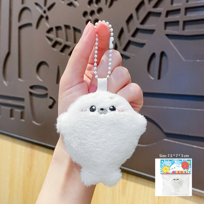 Cute Baby Seal Plush Keychain - Cartoon Doll Bag Pendant & Adorable Gift Accessory