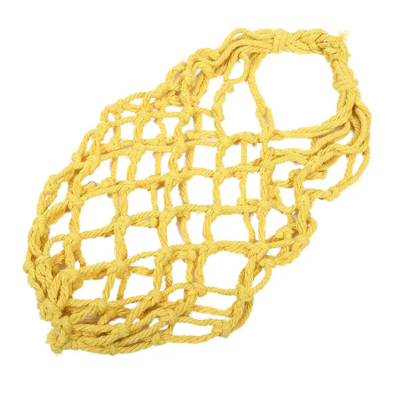 Portable Crochet Cup Holder Bag – Foldable Woven Bottle & Coffee Mug Carry Net Cover