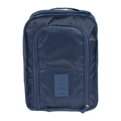 Breathable Sneaker Travel Bag - Waterproof Foldable Shoe Organizer with Separate Pocket for Home and Travel Storage