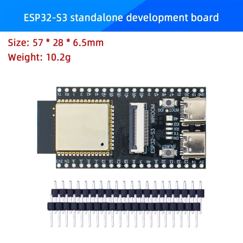WAVGAT ESP32-S3 WROOM N16R8 CAM Board - OV2640/OV5640/OV3660 Camera WiFi Bluetooth Wireless Development Module