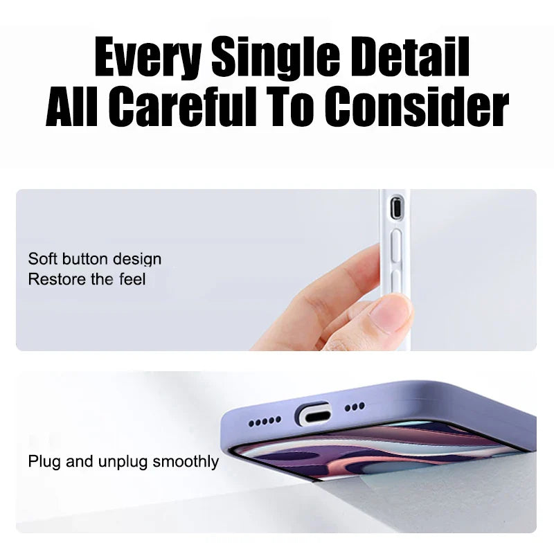 Shockproof Phone Case for iPhone 11–17 Pro Max/Plus/Air Series Upgrade Protective Cover Full Body Drop Protection Accessory
