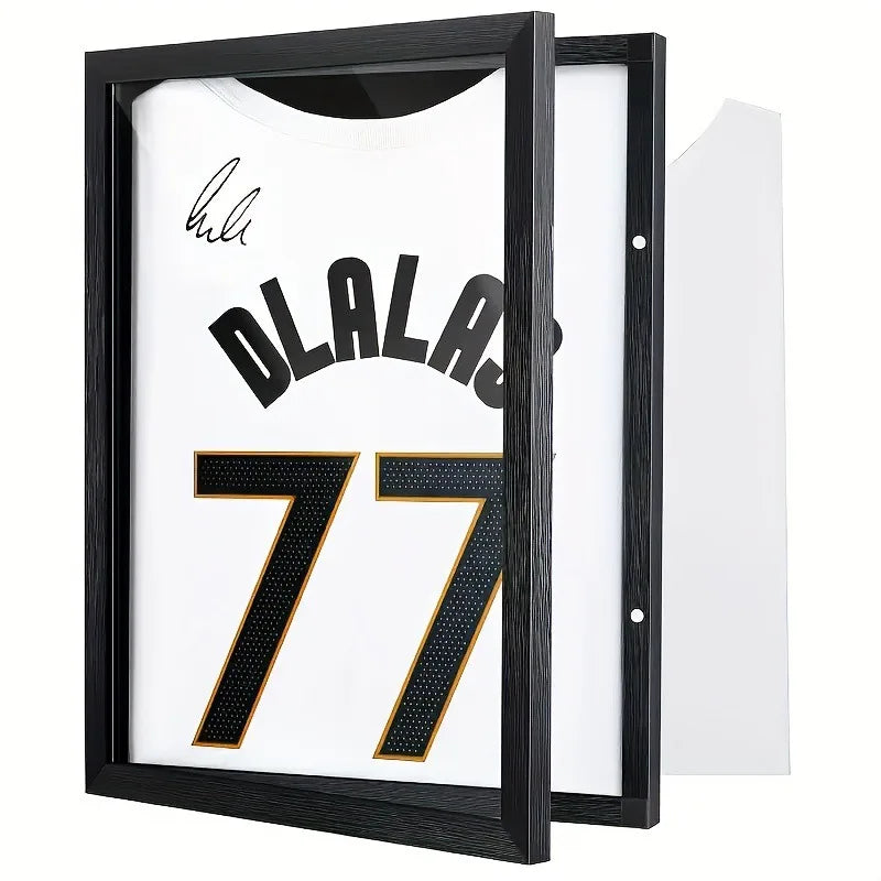 DIY Magnetic Flip Cover Display Box - Jersey Shirt Collection Storage Case for Home Decoration & Memorabilia