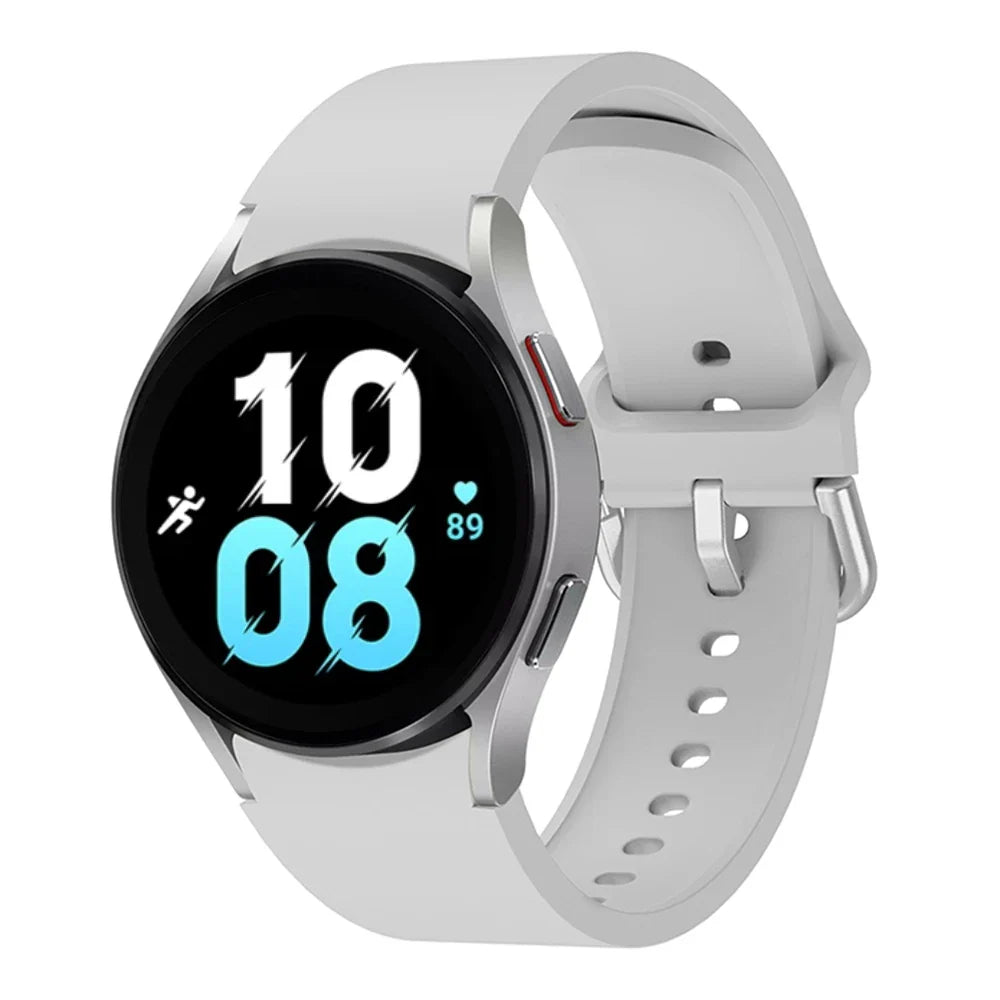 Silicone Replacement Strap for Samsung Galaxy Watch – Sport Bands for Watch 4, 5, 6, 7 (40-47mm)