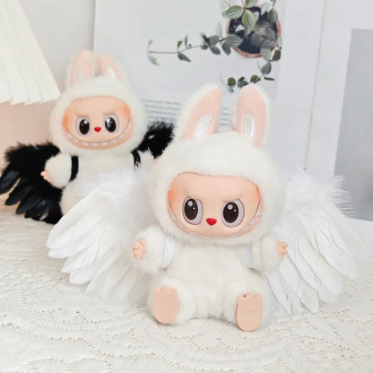 Labubu V1 V2 V3 Doll Clothes — Plush Idol Angel Wings Series DIY Decoration & Accessories Gift