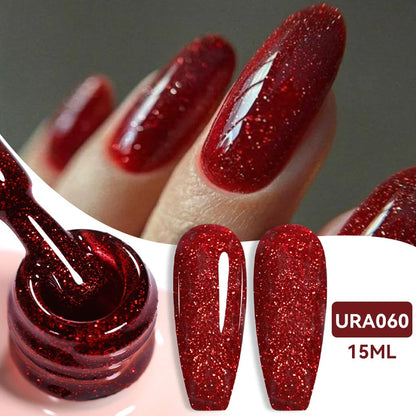 UR SUGAR 15ml Jelly Gel Polish - Milky White Translucent UV Soak Off Nail Art Varnish