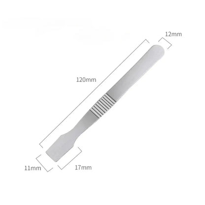 Phone Repair Scraping Tool Set - Memory Metal Solder Paste Mixing & Pry Opening Knives for iPhone Repair