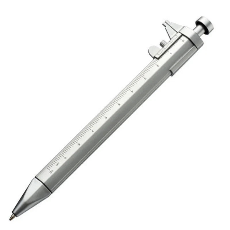 Multifunction Caliper Ballpoint Pen — 0.5mm Gel Ink Vernier Roller Pen, Creative Stationery Tool