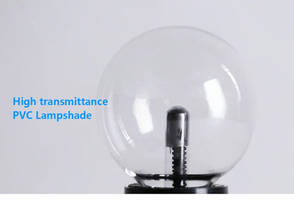 Magic Crystal Plasma Ball Lamp – LED Night Light for Kids, Bedroom & Gifts (3–8 Inch)