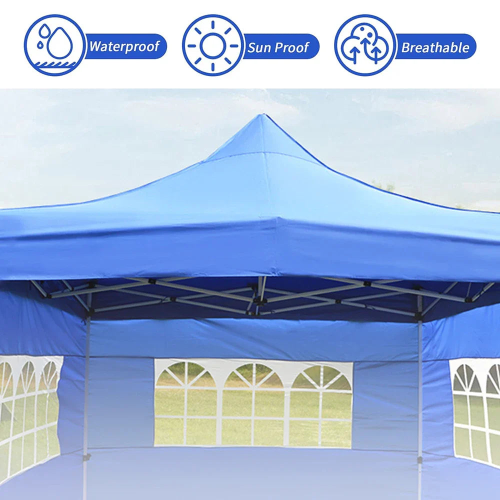 Outdoor Tent Sidewall with Window – Waterproof, Wear-Resistant, UV-Resistant Curtain for Camping Tents