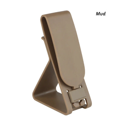 Tactical Headset Hang Buckle - MOLLE Quick Release Belt Clip for Hunting, Shooting & Outdoor Gear Accessories