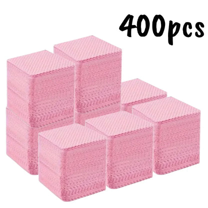 Lint-Free Nail Wipes - Aluminum-Free Gel Cleansing Tissues & Nail Polish Remover Pads for Nail Art Beauty Care