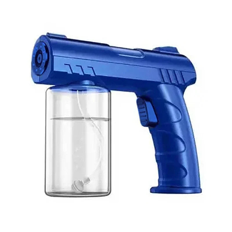 280ML Nano Blue Light Spray Gun - Wireless USB Electric Atomizer Mist Sprayer For Barber Aftershave Garden Disinfection