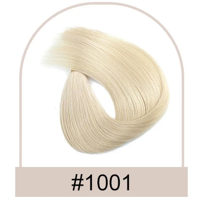 Silk Top Swiss Lace Clip-In Topper – Straight Real Human Hair Toupee with Bangs, Breathable & Soft, Blonde Color