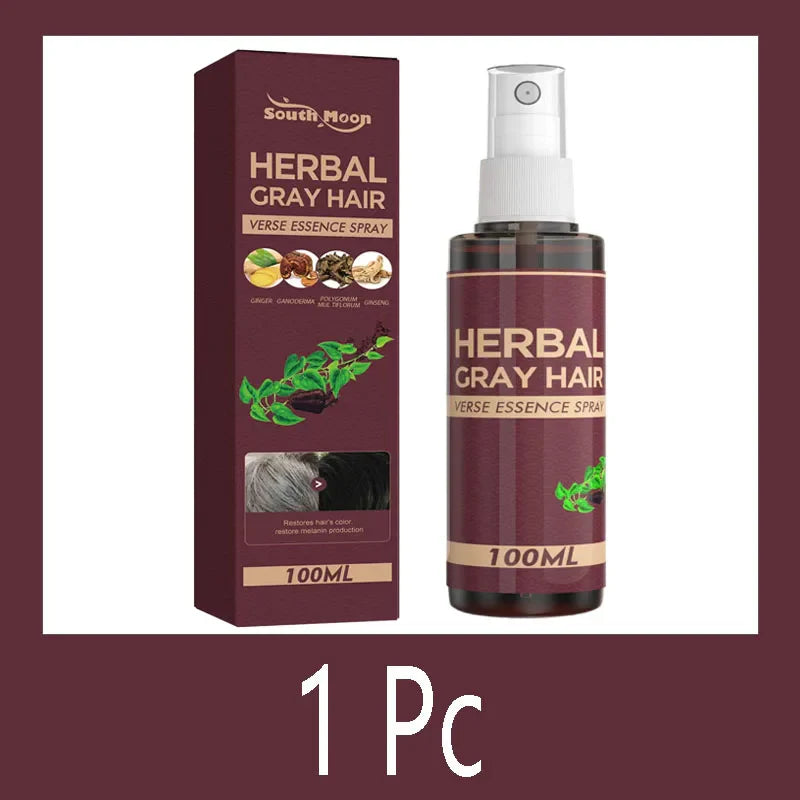 White Hair Killer – Gray Hair Remover & Natural Hair Color Restorer in 7 Days