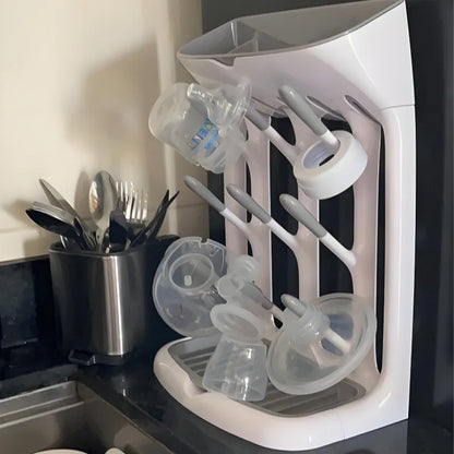 Baby Bottle Drying Rack - Hanging Drainage Storage Stand for Bottles & Water Cups
