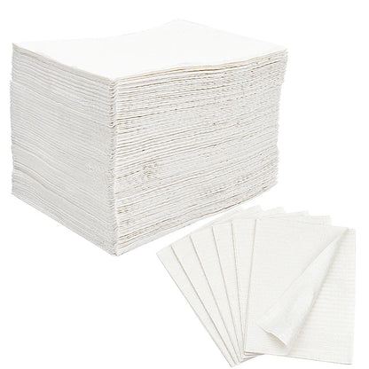 125PCS Disposable Tattoo & Nail Table Covers – Waterproof Cotton Plush Paper Pad for DIY Nail Art & Beauty Tools