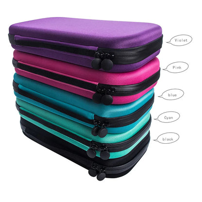 Portable Stethoscope Storage Case - EVA Travel Organizer with Mesh Pocket for Medical Tools, Hard Drive & Accessories