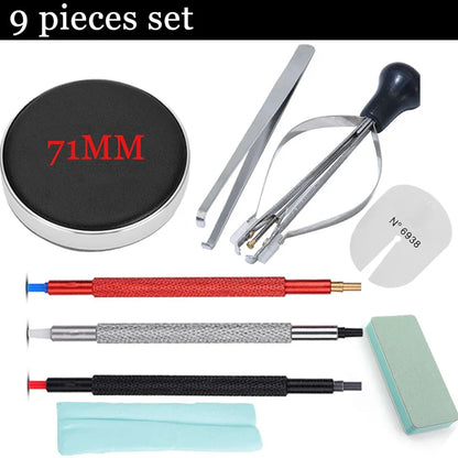 Watch Movement Casing Cushion Pads – Leather Protective Holder for Repair & Battery Change (1/4/6/9/13PCS)