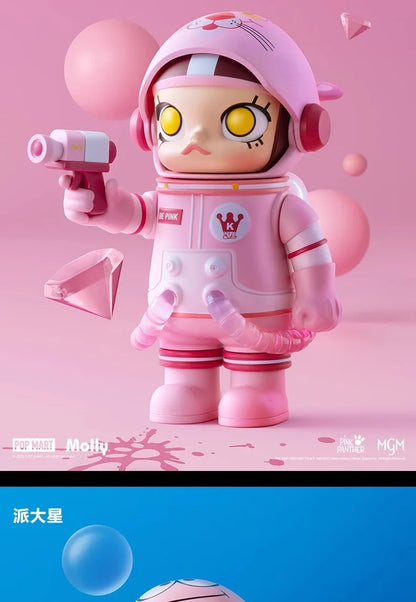 Popmart Mega Collection Space Molly 2.0 Blind Box – 100% Anniversary Replica Guess Package Collectible Figures