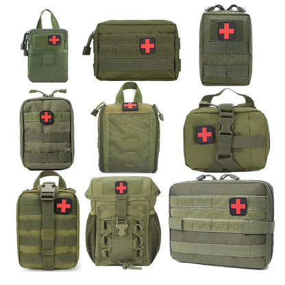 IFAK EDC Waist Bag - Outdoor Emergency Tool Kit and First Aid Kit for Hunting, Camping, and Survival