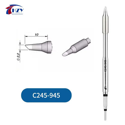 HZY C245 Soldering Iron Tips Set – Universal T245 Compatible Tips for Phone Repair & Soldering Stations