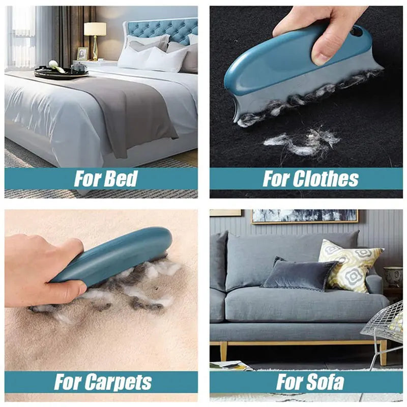 1Pc Hair Remover Brush – Multifunctional Sofa & Fabric Fuzz Cleaner for Pet Fur, Dust, and Hair Removal