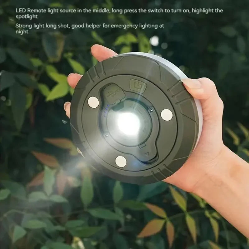 LED Camping Strip Lamp - 10M Waterproof Atmosphere Light Belt for Outdoor Garden & Tent Decoration