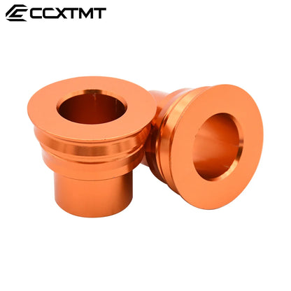 CNC Motorcycle Wheel Axle Hub Spacer Set – Front & Rear for KTM EXC/EXC-F/XC-W/XCF-W 125–530 (2008–2023) Durable Performance Parts