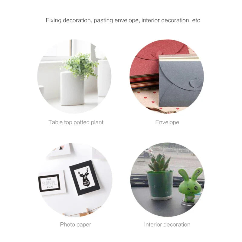 Transparent Acrylic Double-Sided Tape — Strong, Waterproof, Heat-Resistant, No-Trace Adhesive Patch