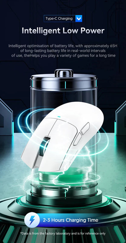 Attack Shark X11 Tri-Mode Wireless Gaming Mouse – 2.4GHz/Wired/Bluetooth PAW3311 22000DPI RGB PC Mouse 400IPS
