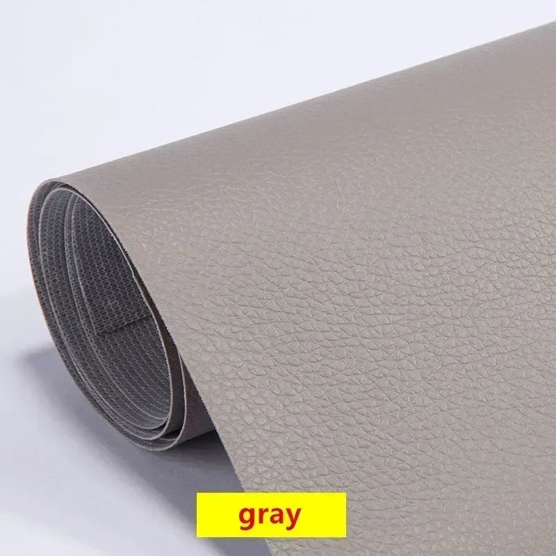 300x50cm Black Self-Adhesive Leather Upholstery Patch – Car Seat, Sofa & Chair Repair Sticker for Holes